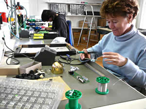 Leiterplattenbestückung Handarbeit